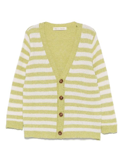 Zhoe & Tobiah striped cardigan - Green