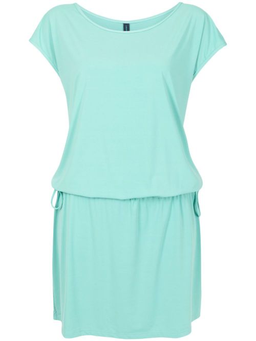 Shiva adjustable-waist minidress - Blue