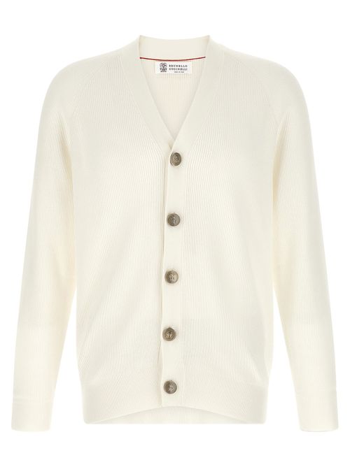 English Ribbed Cardigan
