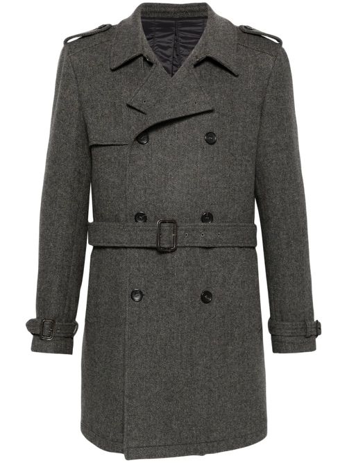 Herringbone coat - Grey