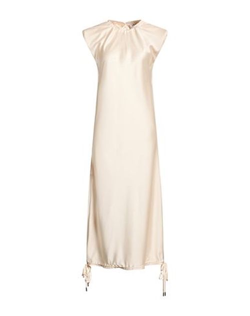 Woman Maxi dress Ivory Size 2 Polyester