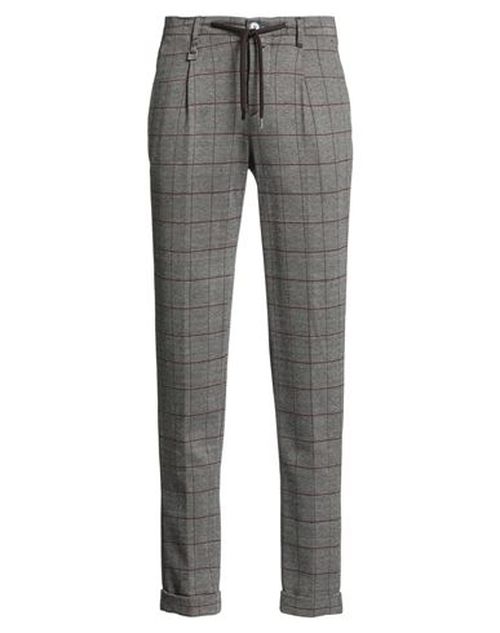 Man Pants Burgundy Size 28 Viscose, Polyester, Elastane