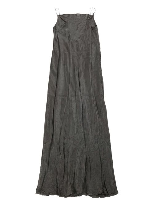 Marc Le Bihan silk slip dress - Grey