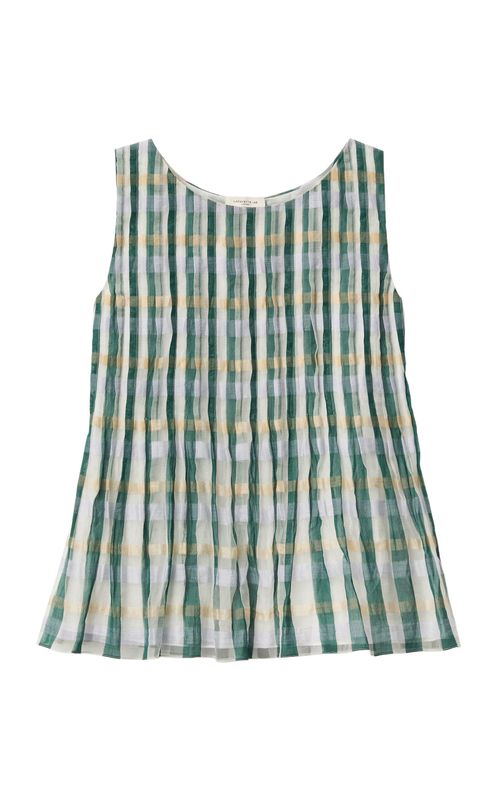Cotton-Silk Peplum Blouse - Moda Operandi