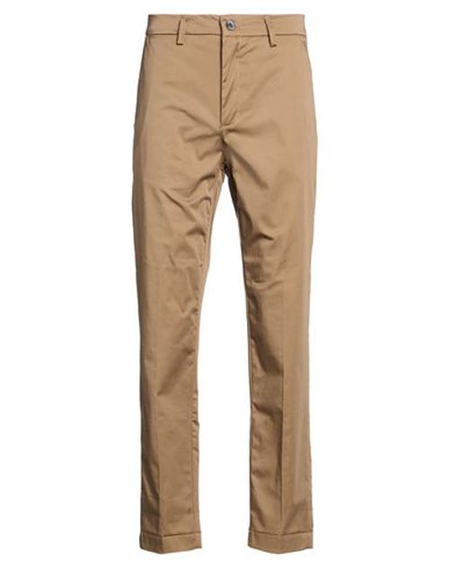 Man Pants Camel Size 28 Cotton, Elastane