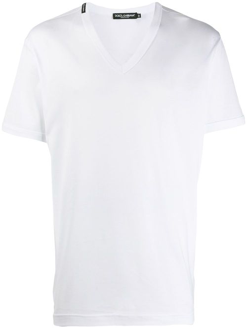 V-neck T-shirt - White