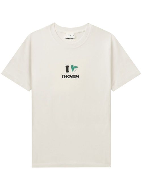 Cotton T-shirt - Neutrals