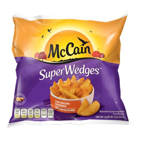 Super Wedges Fried Potatoes 4.4lbs