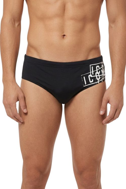 Black Logo Swim Brief