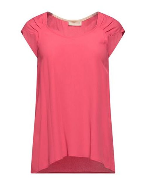 Momoní Woman Top Fuchsia Size 4 Acetate, Silk