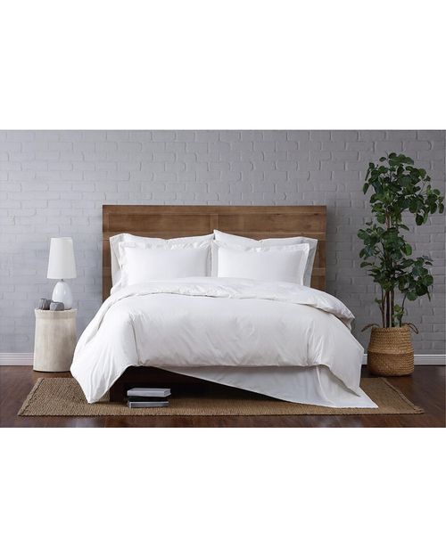 Cannon Solid Percale Duvet Set