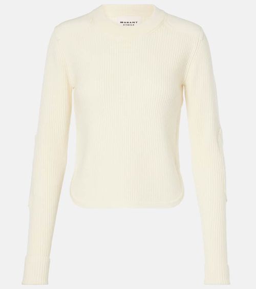 Gabyne ribbed-knit wool-blend sweater