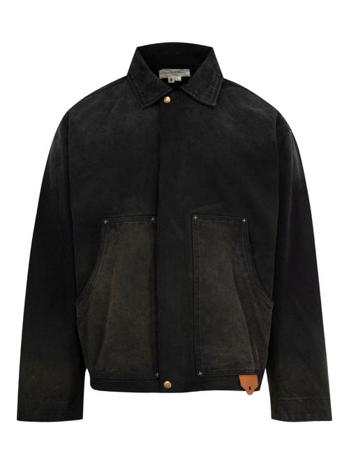 Denim workwear jacket - Black