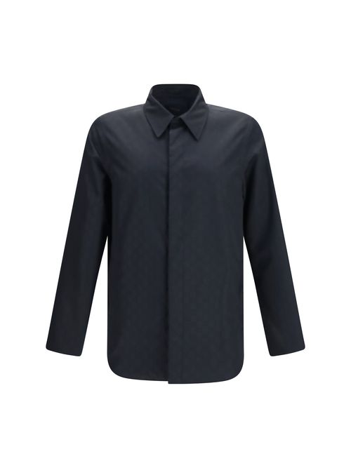 GG Light Silk Faille Jacket — Black