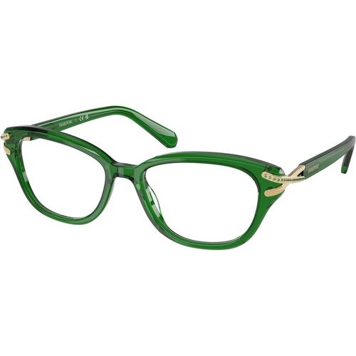 Swarovski Woman Swarovski SK2032 1064 Optical frames Acetate Green Pillow Norma