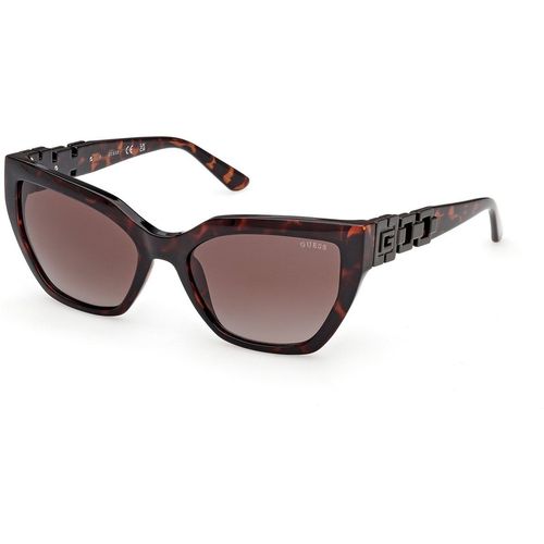 Guess Mujer Guess GU00264 52F Gafas de sol Inyectado la Habana Marrón Cat Eye Norma