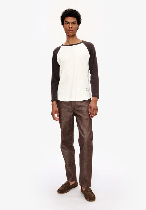 A. P.C. Men's Quarter T-shirt Size: Small in Beige