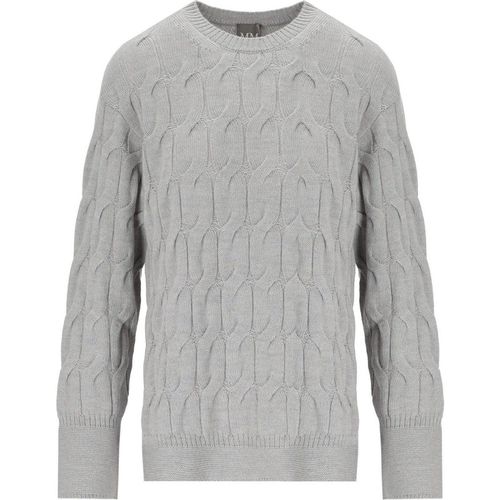 Mm Max Mara Quid Grey Crewneck Jumper