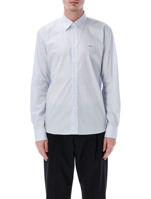 Striped Long-sleeved Cotton Shirt