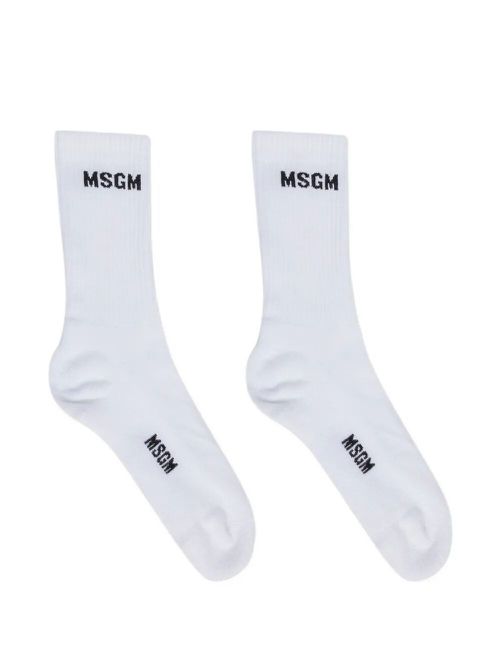 Jacquard Logo Socks