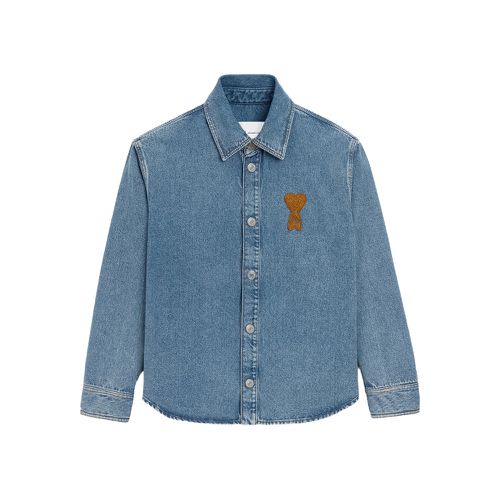 Ami De Coeur Denim Logo Overshirt