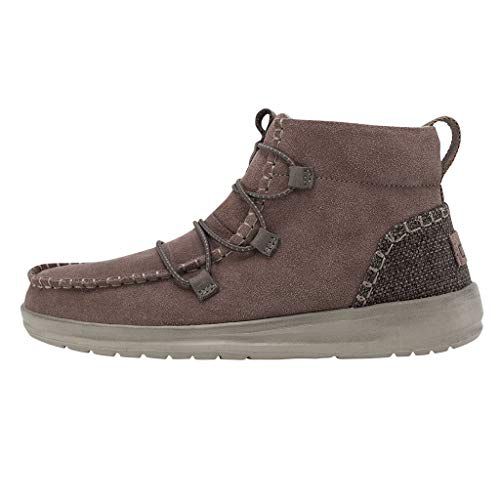 Hey Dude Women's Eloise Suede Chestnut