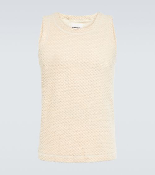 Cotton-blend tank top