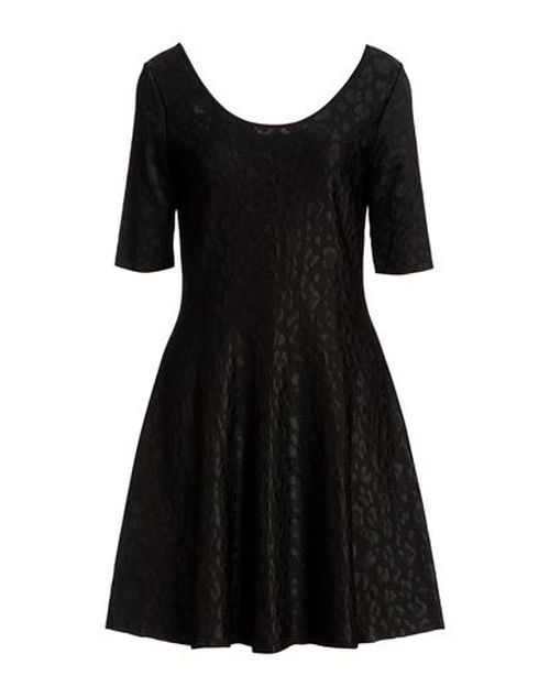 Woman Mini dress Black Size 2 Viscose, Polyamide, Polyester, Elastane