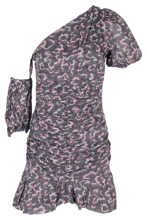 Lecia Asymmetric Mini Dress