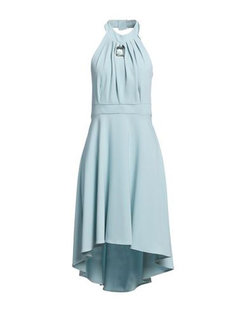 Woman Mini dress Sky blue Size XL Polyester, Elastane