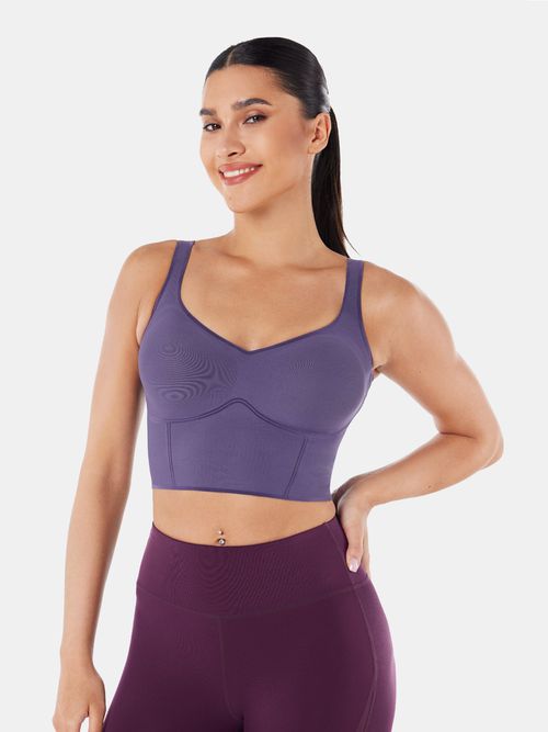 Body Sculpt Bra Tank - Wineberry
