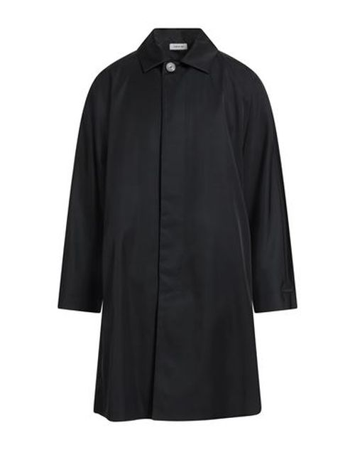 Man Overcoat & Trench Coat Black Size S Polyamide, Wool