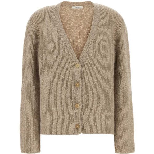 The Row Beige Cashmere Naroch Cardigan