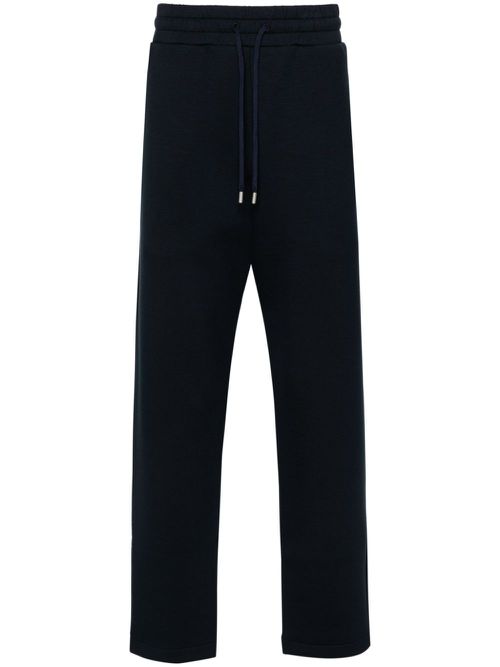 Logo-tag track pants - Blue
