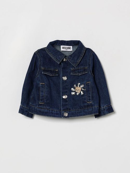 Coat Kids color Denim