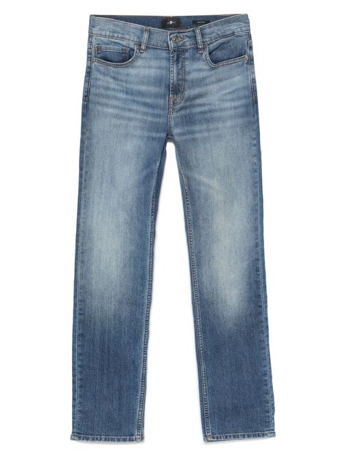 Logo-patch jeans - Blue