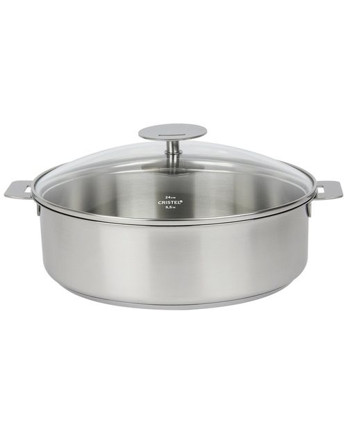 Mutine Satin 3.5qt Saute Pan With Lid And Removable Handle