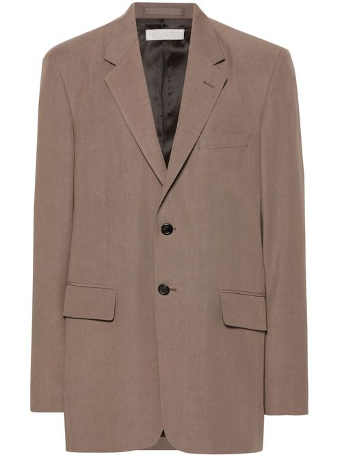 Vienna single-breasted blazer - Brown