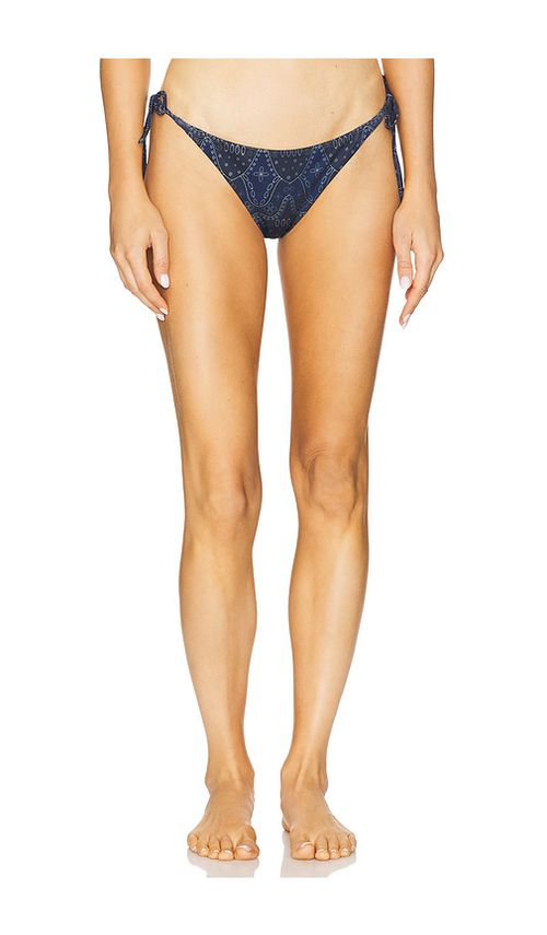 PEIXOTO Tonie Bikini Bottom in Navy. -  XL also in L