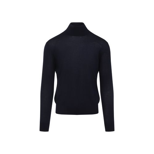 Wool, Cashmere, and Silk Turtleneck