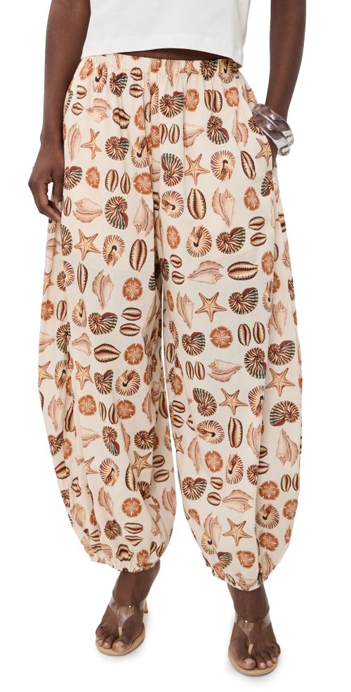 Marine Shells Sand Balloon Pants Marine Shells Sand