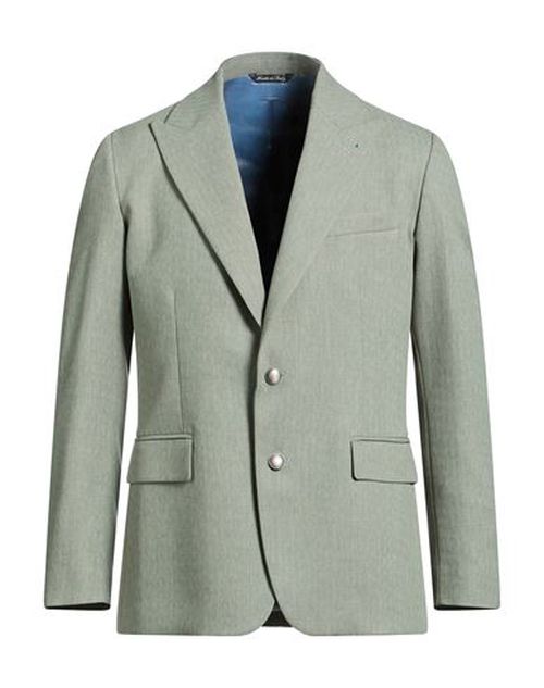 Man Blazer Sage green Size 40 Polyester