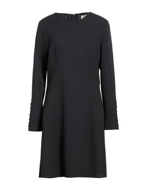 Woman Mini dress Lead Size 12 Virgin Wool