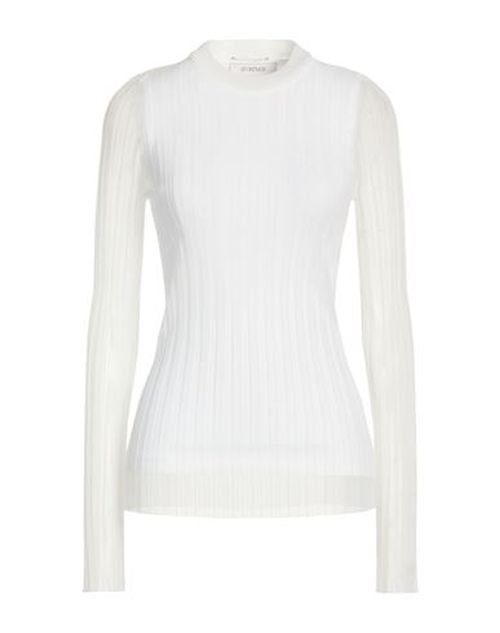 Woman Top White Size M Polyamide, Polyester