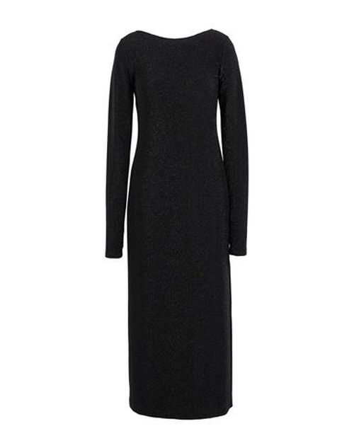 Woman Midi dress Black Size 10 Viscose, Polyester, Nylon, Elastane