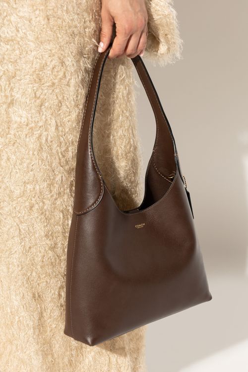 Coach Shoulder Bag Brooklyn 28, Women's, Brown