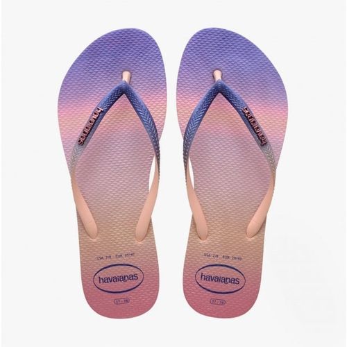 Havaianas Hav Slim Gradient Sunset Womens Flip Flops Ballet Rose - Pink