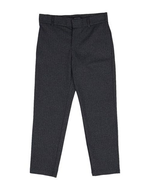 Emporio Armani Kid Boy Pants Black Size 16 Viscose, Polyester, Cotton, Polyamide, Elastane