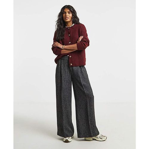 Charcoal Premium Wide Leg Trouser