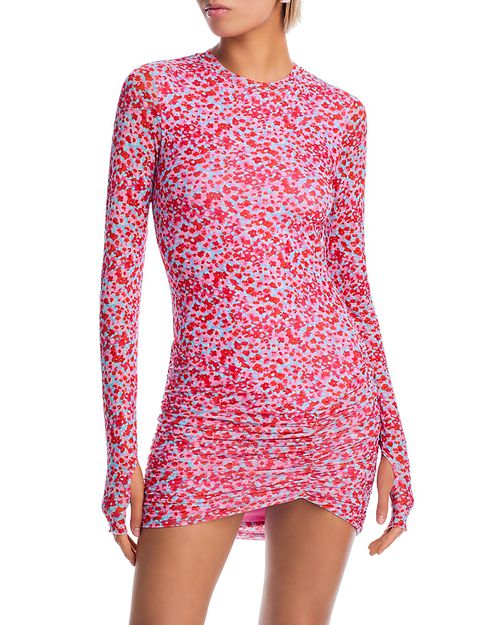 Mirza Ruched Mini Dress